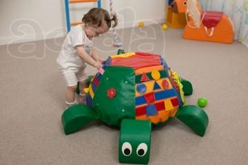 Дидактический мягкий модуль Черепаха для детей